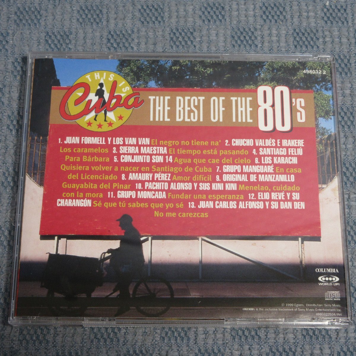 JA823●THIS IS CUBA「THE BEST OF THE 50's ‐ 90's」 5CD(5枚組CD) /キューバ音楽 / BOXなし_画像6