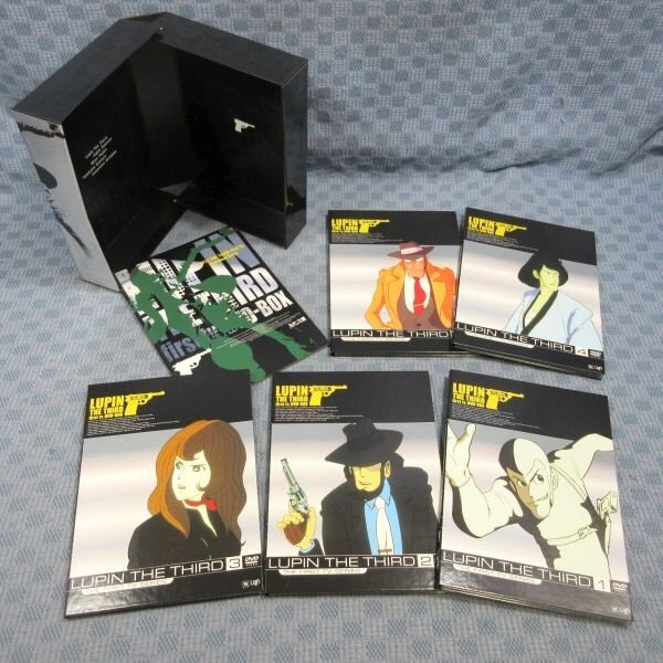 K358●「ルパン三世 LUPIN THE THIRD first tv. (ファースト 1st) DVD-BOX」 特典『PROMOTION DISC』付き_画像4