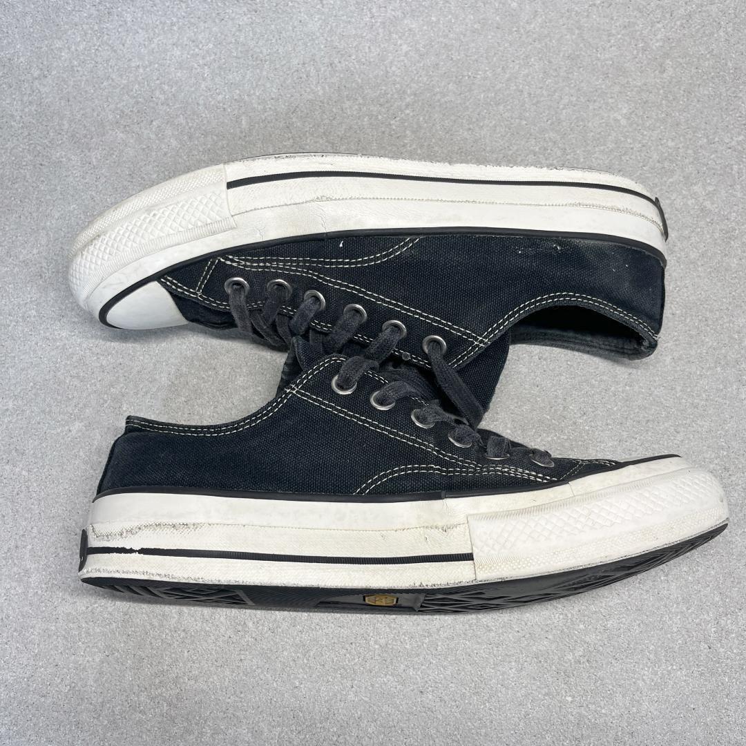  Converse 26.5cm Addict zipper Taylor ox black sneakers 