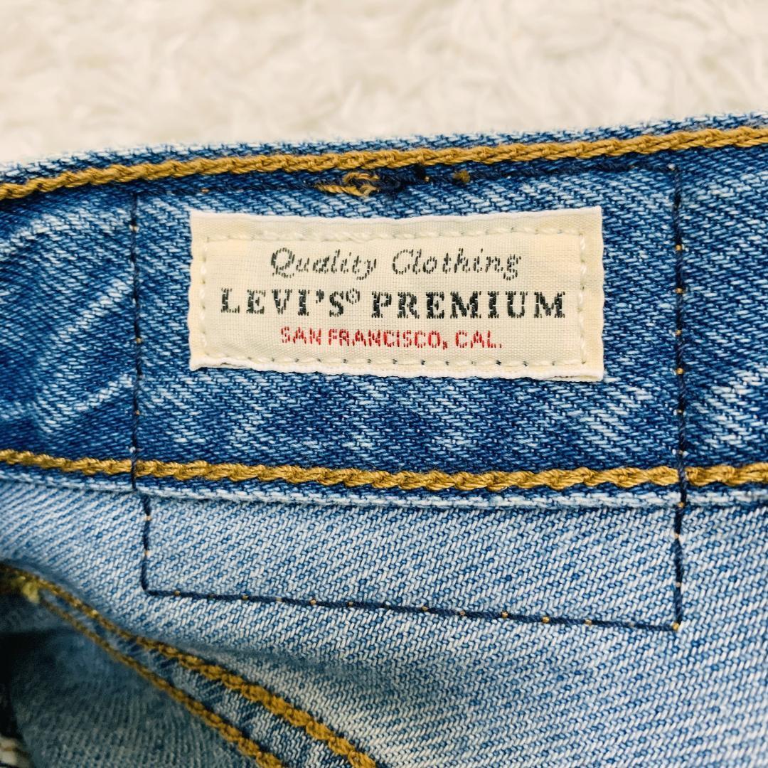 リーバイス LEVI'S ハーフパンツ、デニムパンツ XS(SS) ブルー □_画像7