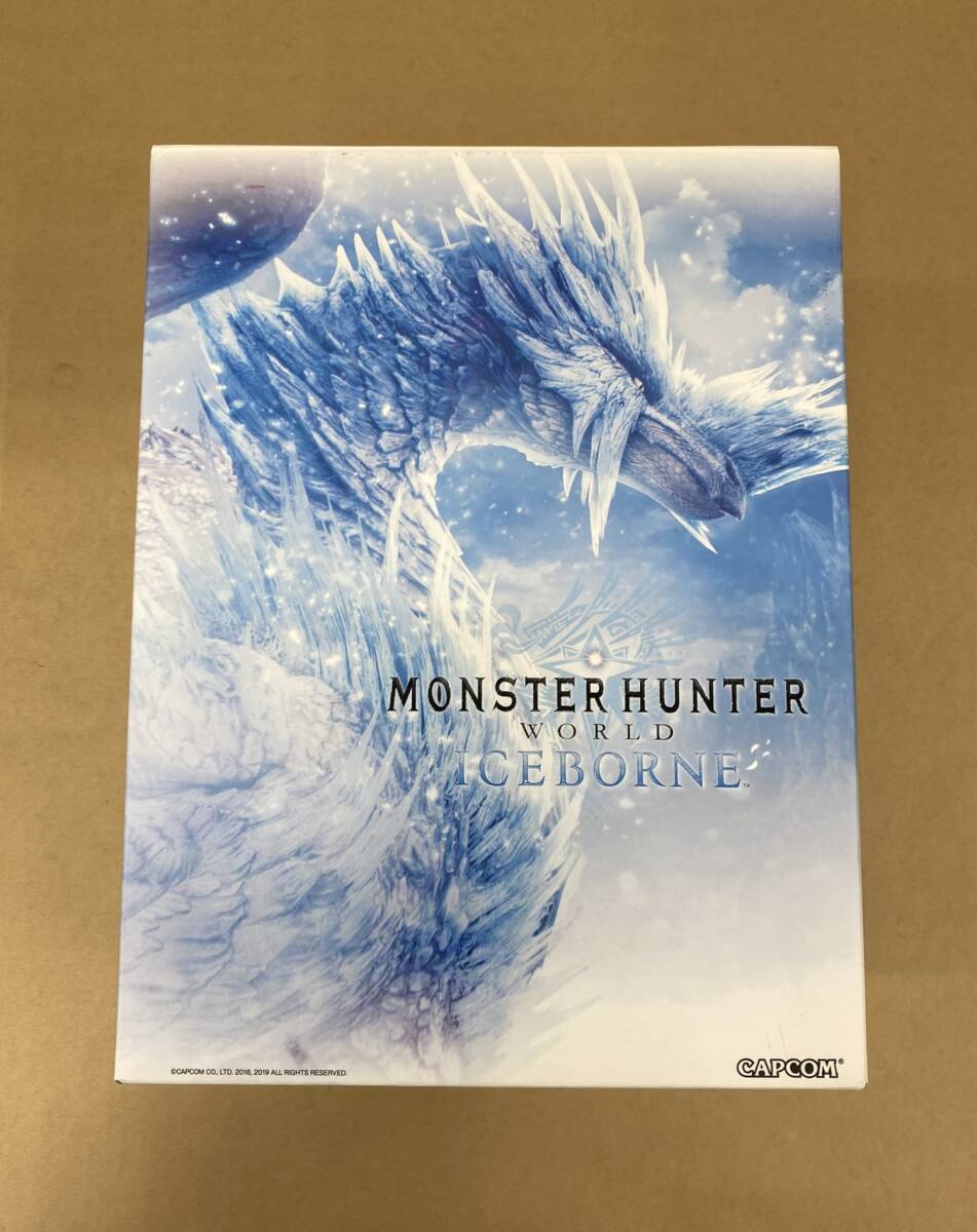 *R245 / вскрыть товар Monstar Hunter лёд bo-n collectors выпуск [ soft отсутствует ] фигурка,CD, искусство книжка, metal plate *