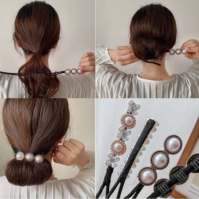 2本セット　ヘアピン　かんざし バレッタ 髪をアップ用 バレッタ ヘッドドレス　ヘアアクセサリー 成人式 和装 卒業式 髪飾り