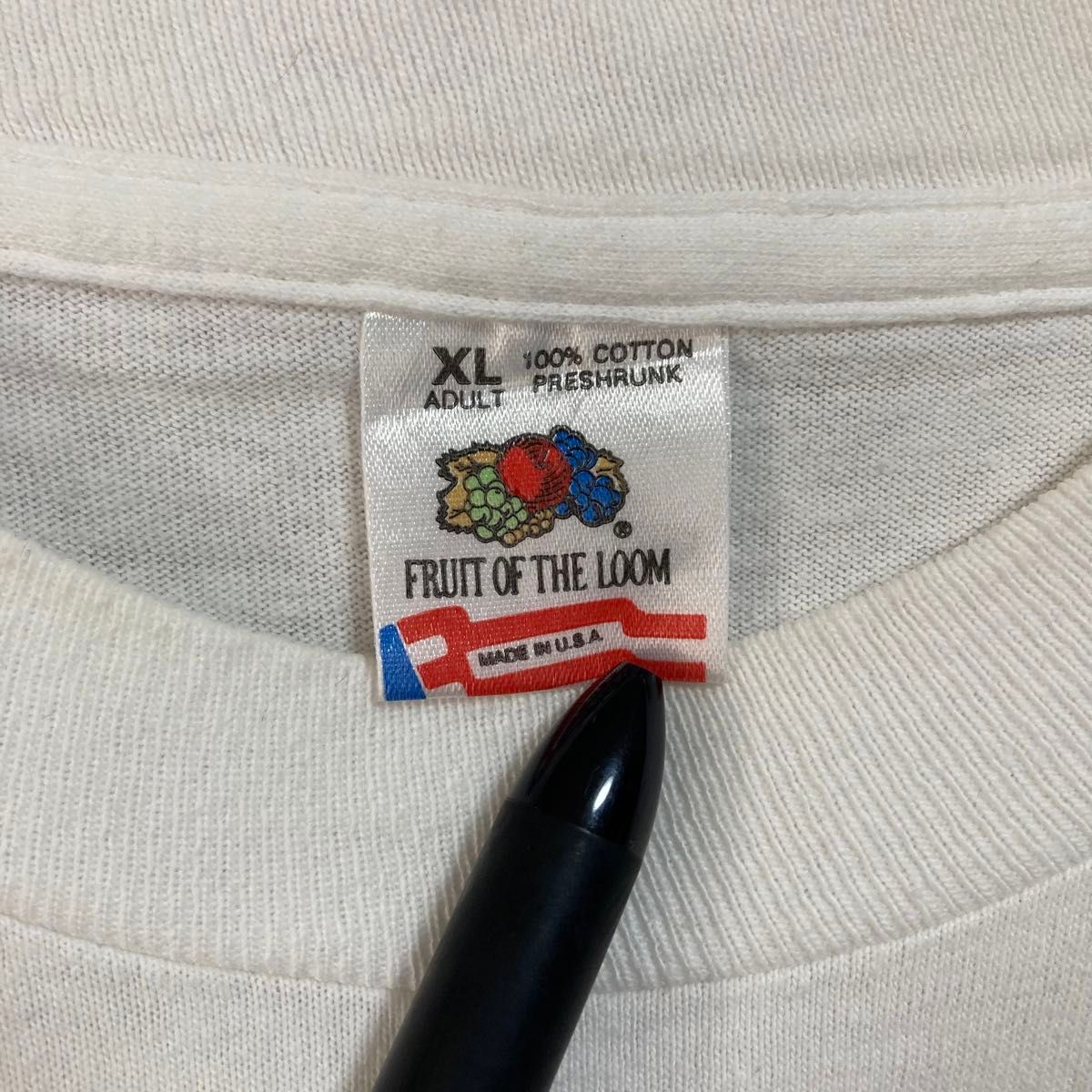 レアカジノTee★FRUIT OF THE LOOM 90s USA製 サーカス カジノサーカス 企業モノ USA アメリカ 古着