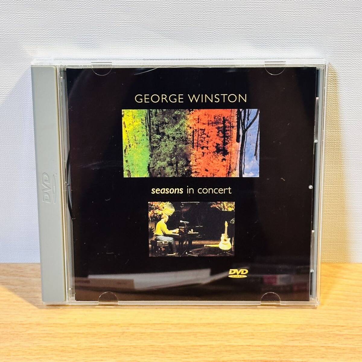 DVD ジョージ・ウィンストン George Winston Seasons in Concert Rain Cat & Mouse The Cradle_画像1