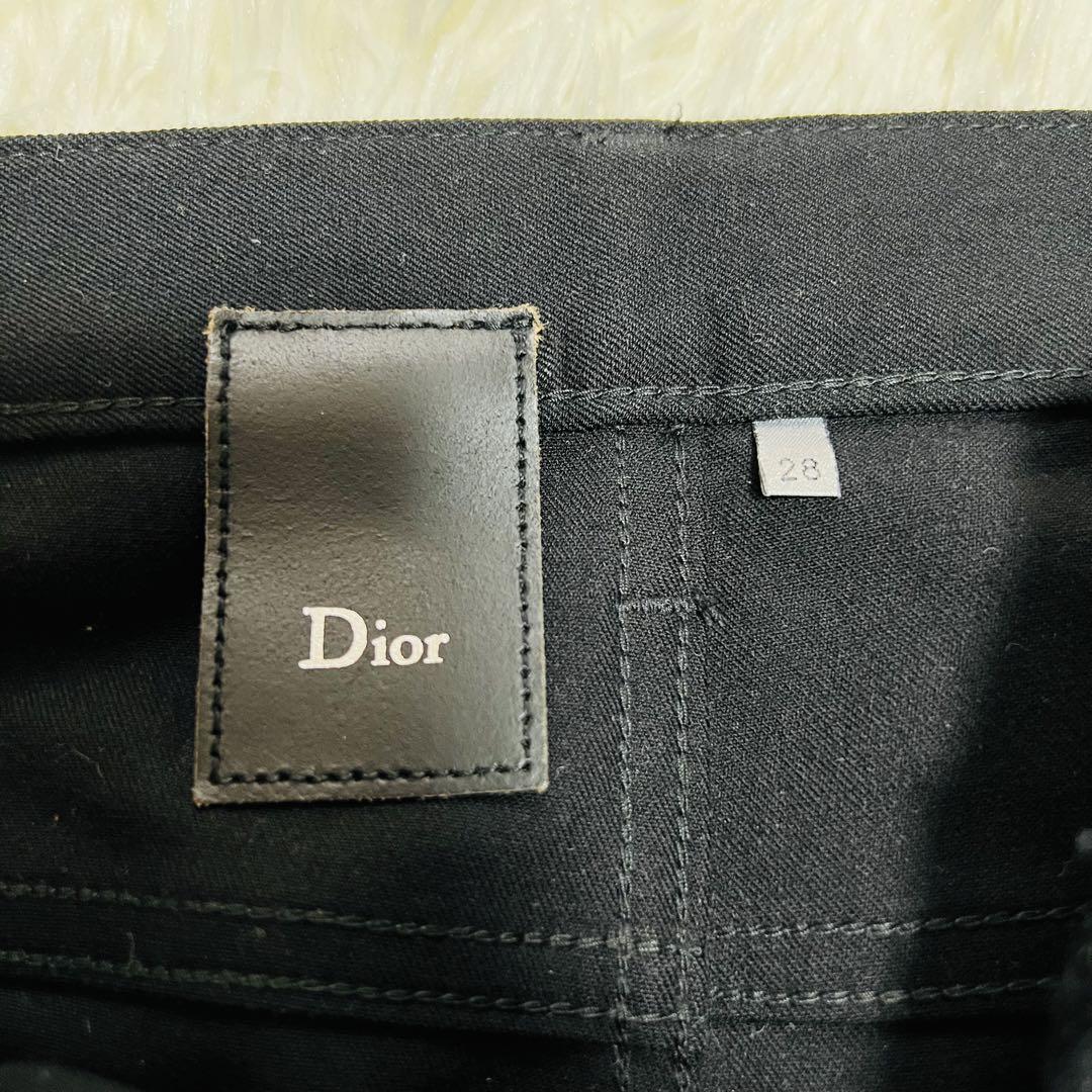 【未使用級】Dior Homme　ディオールオム　 2007s エディ期 スーパースレンダー スキニー　003D006A0917　黒_画像5
