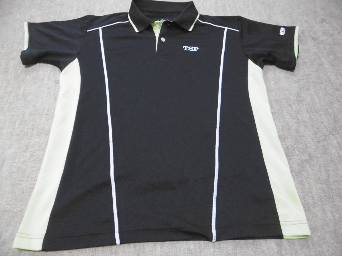 JTTA* настольный теннис /TSP* короткий рукав одежда черный & желтый оттенок зеленого размер :M