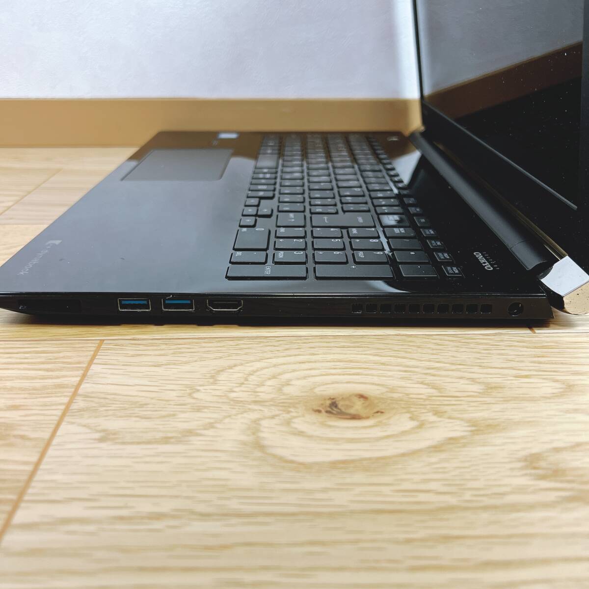 Kt[ Junk ] Toshiba dynabook T75/CB black i7-7500U 2.70GHz OS less laptop electrification OK part removing 1 jpy start 