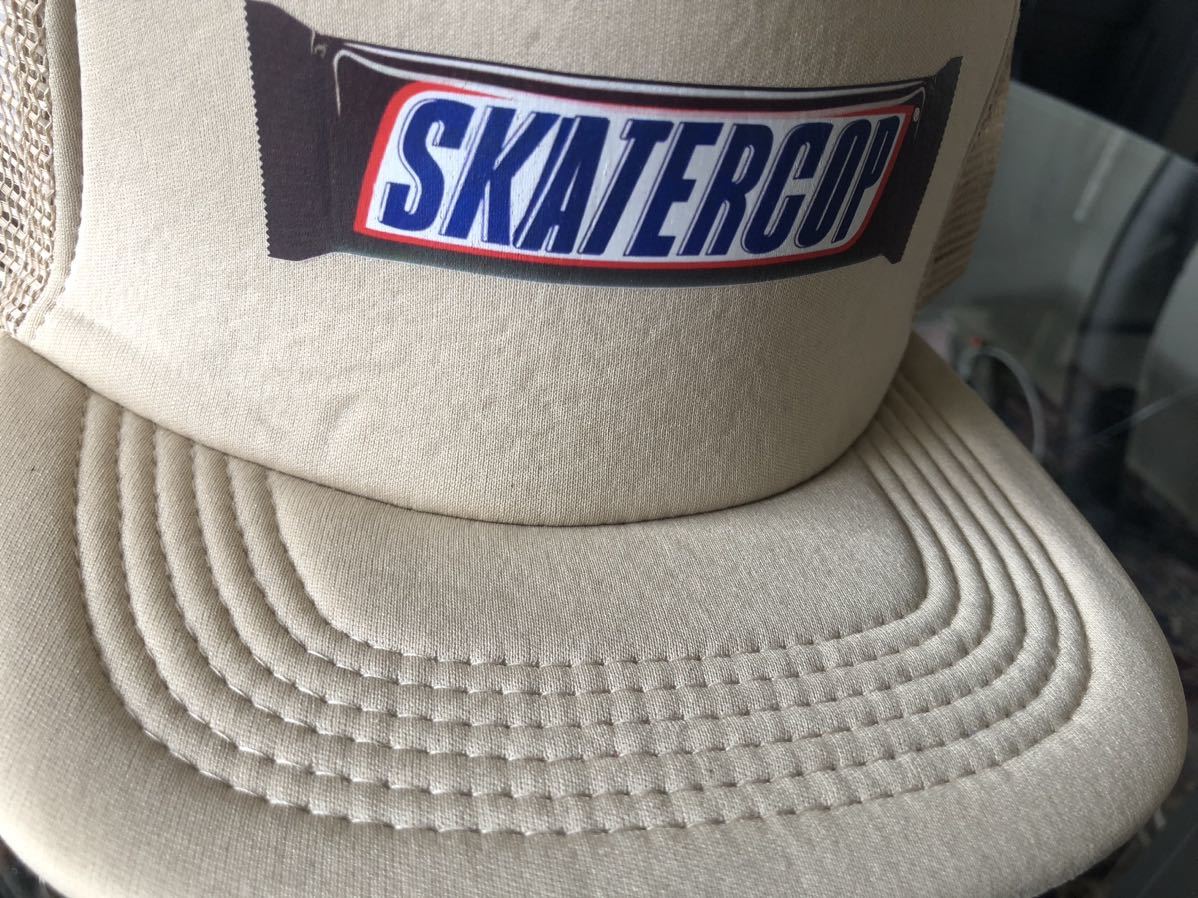 SKATERCOP スケーターコップ　メッシュキャップ　ベージュ_画像5