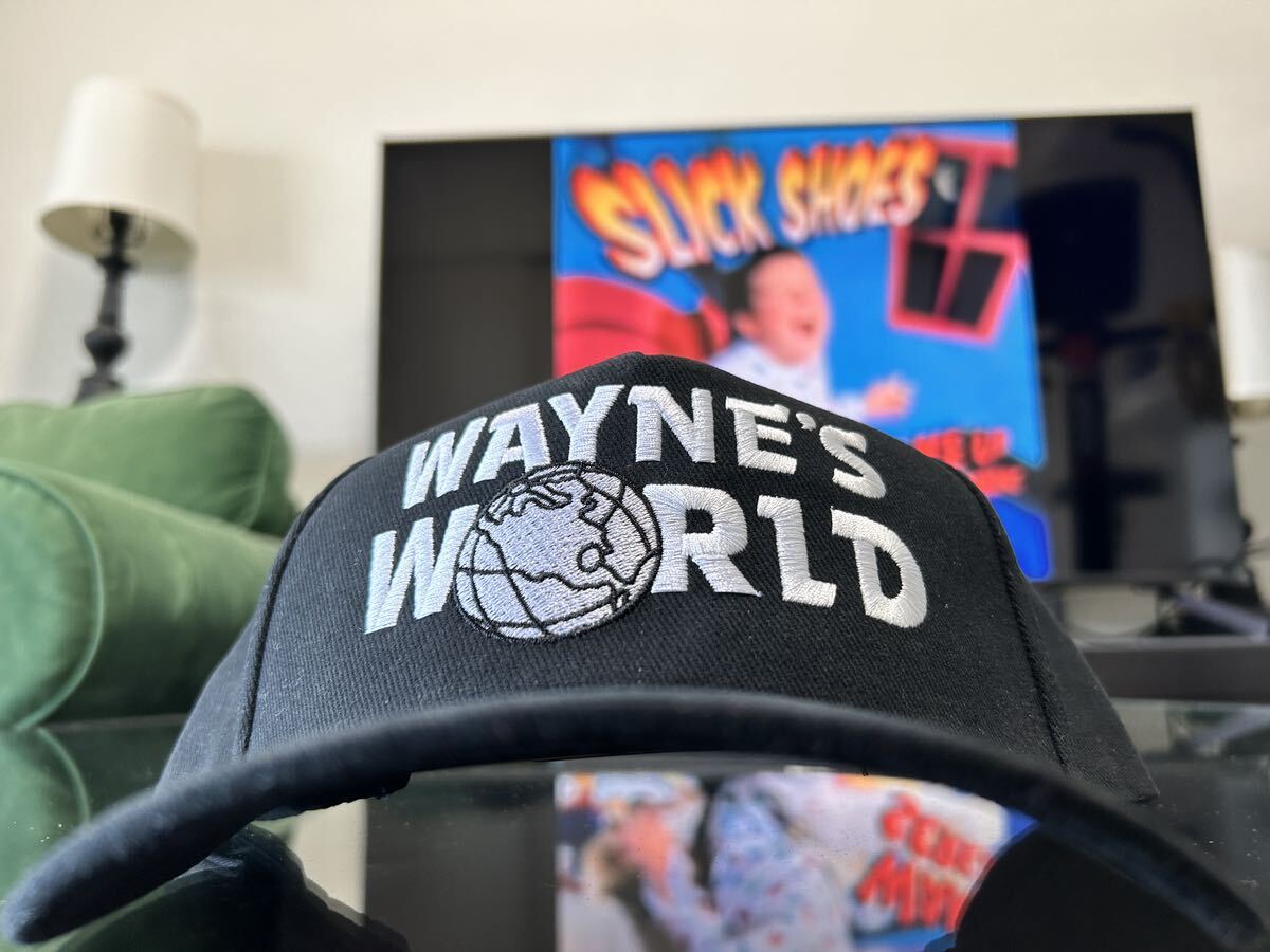 USA アメリカ映画　ウェインズワールド　Wayne's World キャップ_画像1