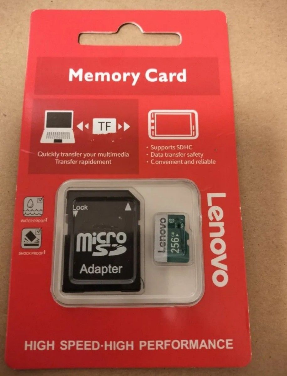 新品未開封　256GB 　microSD　マイクロSD　 SD海外モデル