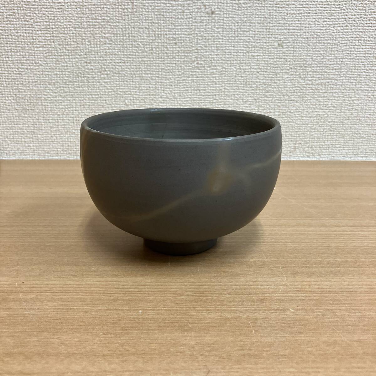 ★岡山県 特産【備前焼 茶碗】工芸品/陶器/茶道具/茶器/共箱付/コレクション/K65-027_画像6