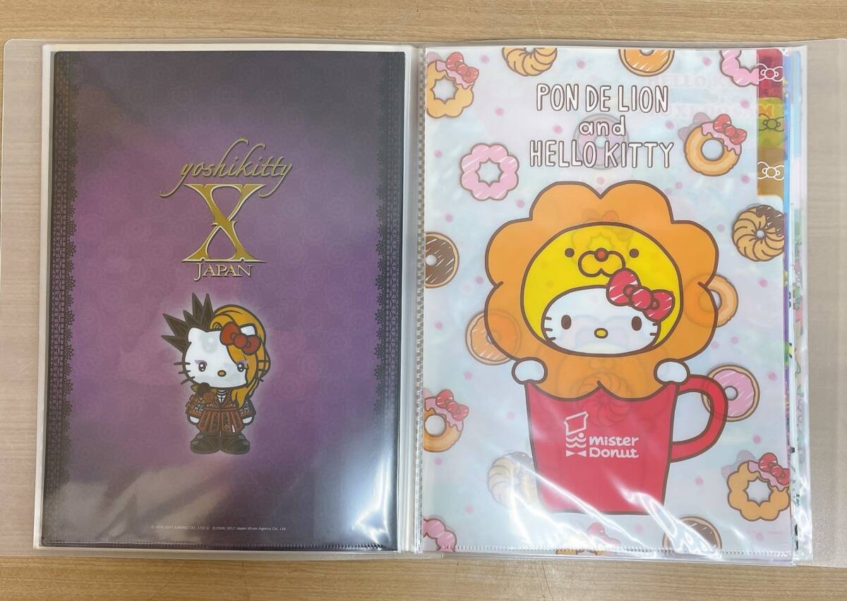 [ Sanrio прозрачный файл совместно ] Hello Kitty HELLO KITTYki Kirara товары A4 / S65-271