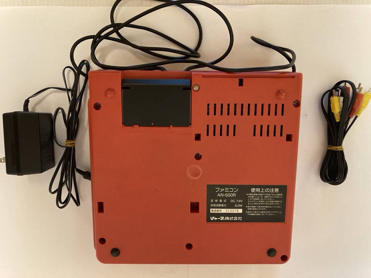 FC24-006 任天堂 ファミコン FC ツインファミコン 本体 AN-500R FC24-006 任天堂 ファミコン FC ツインファミコン 本体 AN-500R
