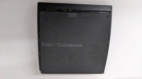 PS34 24-010 ジャンク扱い ソニー sony プレイステーション3 PS3 プレステ3 本体 チャコールブラック CECH-2100B レトロ ゲーム 動作未確認_画像2