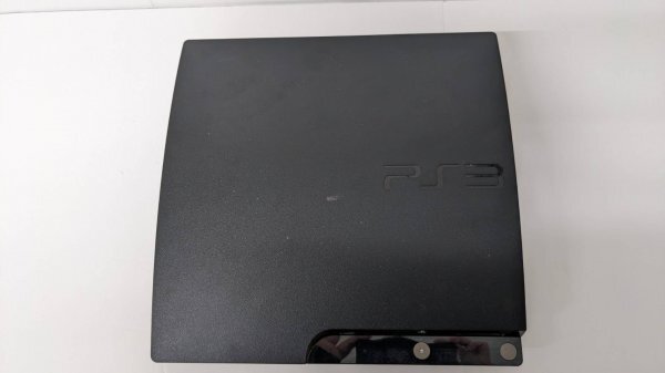 PS34 24-010 ジャンク扱い ソニー sony プレイステーション3 PS3 プレステ3 本体 チャコールブラック CECH-2100B レトロ ゲーム 動作未確認_画像1