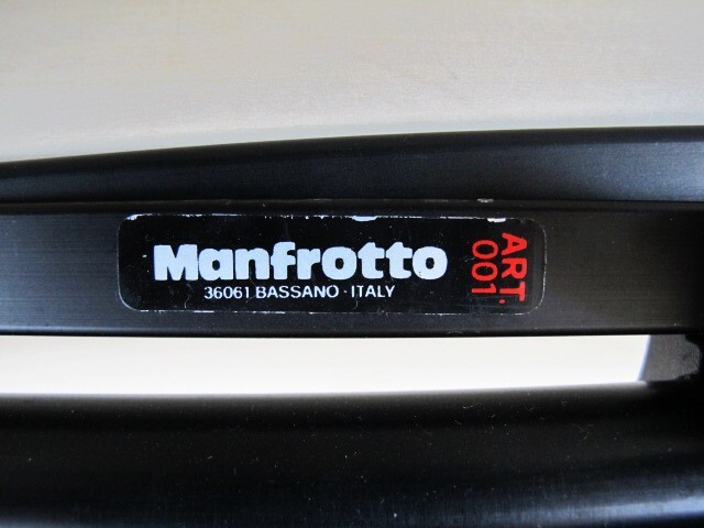 ★ Manfrotto ナノスタンド ライトスタンド アルミ ブラック　サイズ可変　コンパクトスタンド 　イタリア製　A-1 ★_画像6