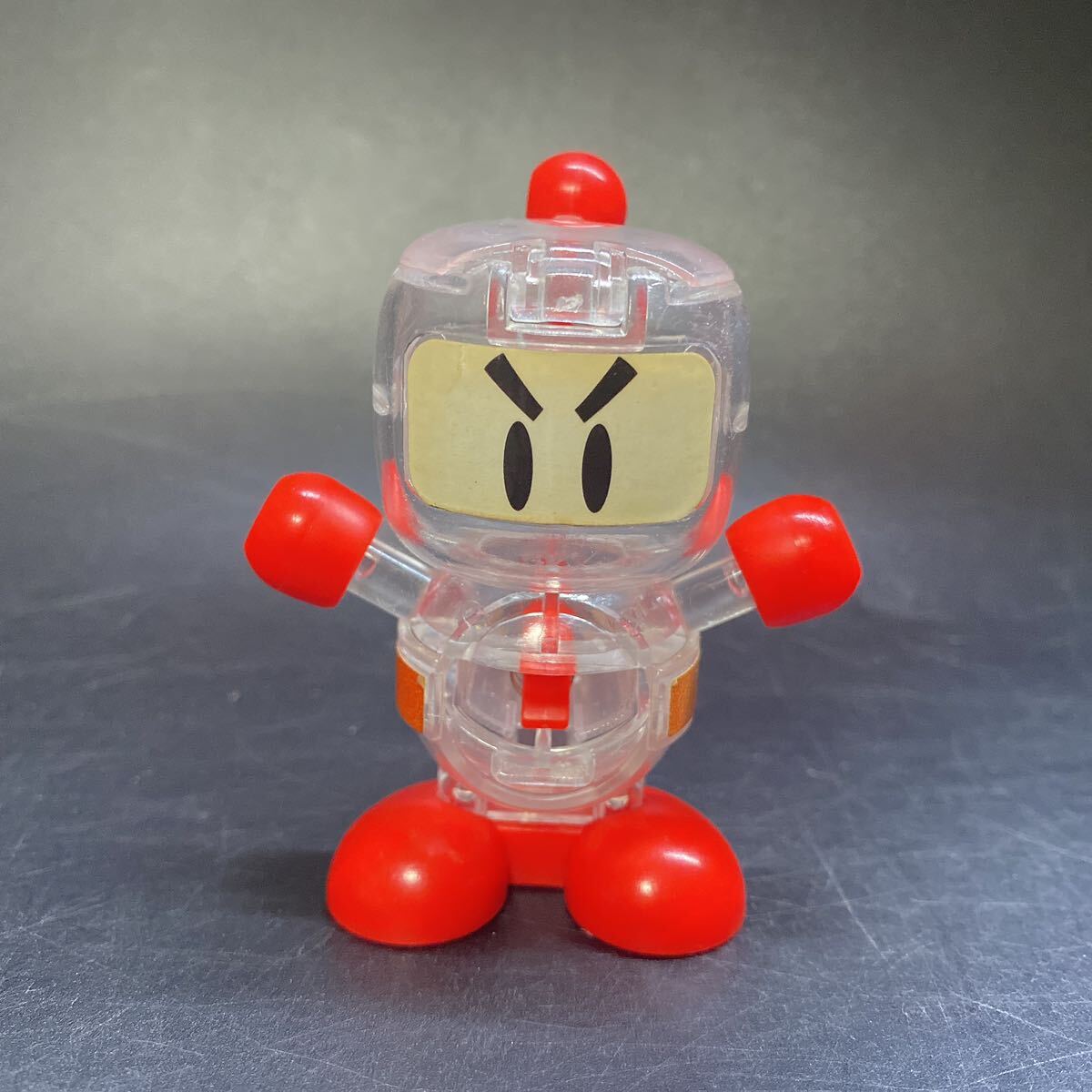  present condition goods Lamune man Be da man Bomberman toy retro that time thing clear transparent collection rare rare approximately 7cm