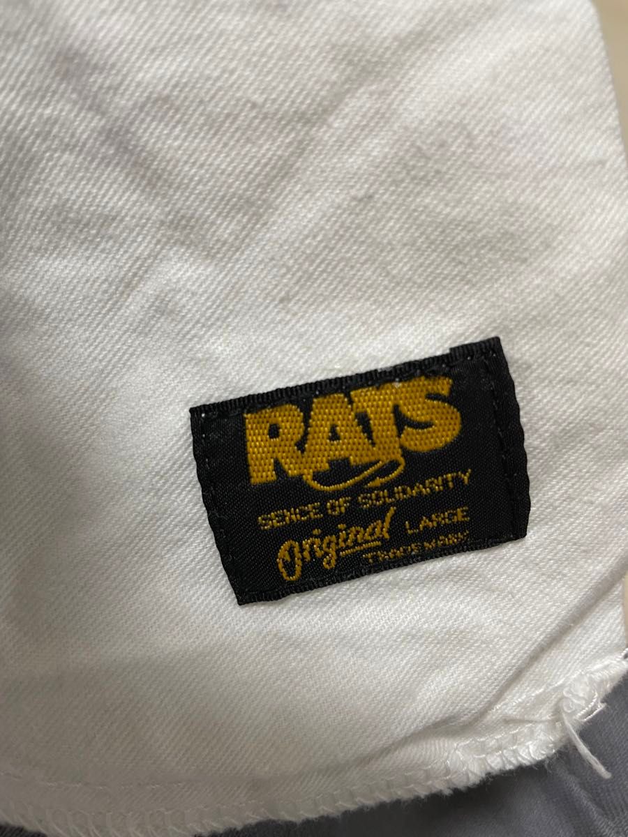 【RATS】T/C WORK PANTS / GRAY / L