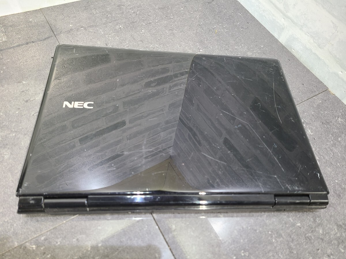 【ジャンク品】管1B69 NEC Lavie LL750/R PC-LL750RSB CPU core i7-4700MQ Bios起動OK HDD無し、メモリー4GB、バッテリー有り _画像5