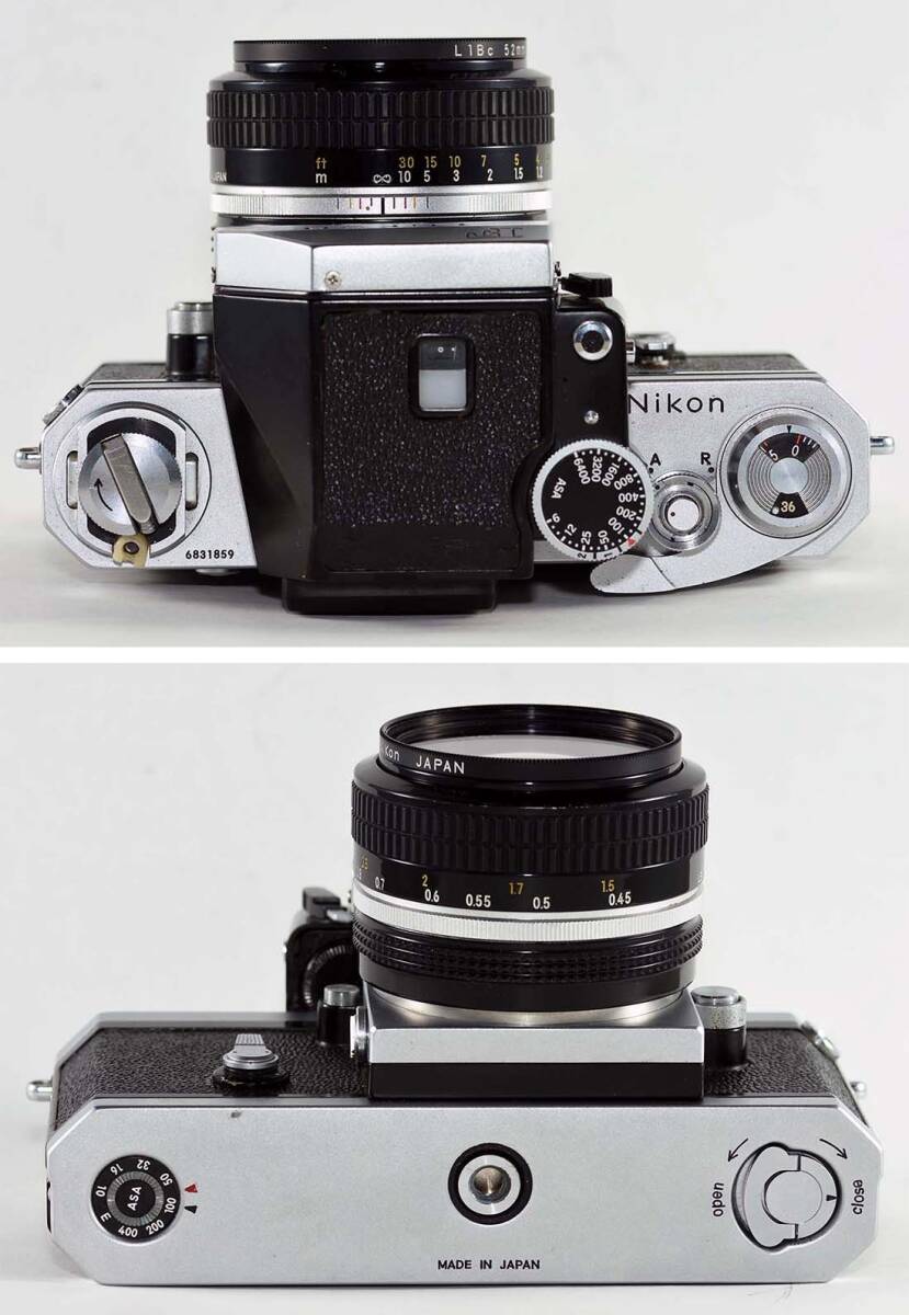  Nikon F フォトミック　Ai改造　NIKKOR 50mm f1.4 フラッグシップ機　最高級一眼レフフィルムカメラ　マニアルフォーカス ジャンク _画像3