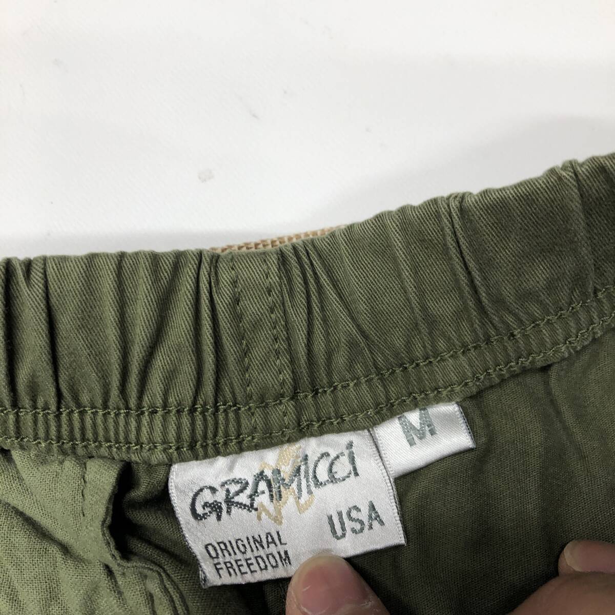 グラミチ ハーフパンツ モスグリーン ベリーショーツ Mサイズ GRAMICCI 1244‐NOJ