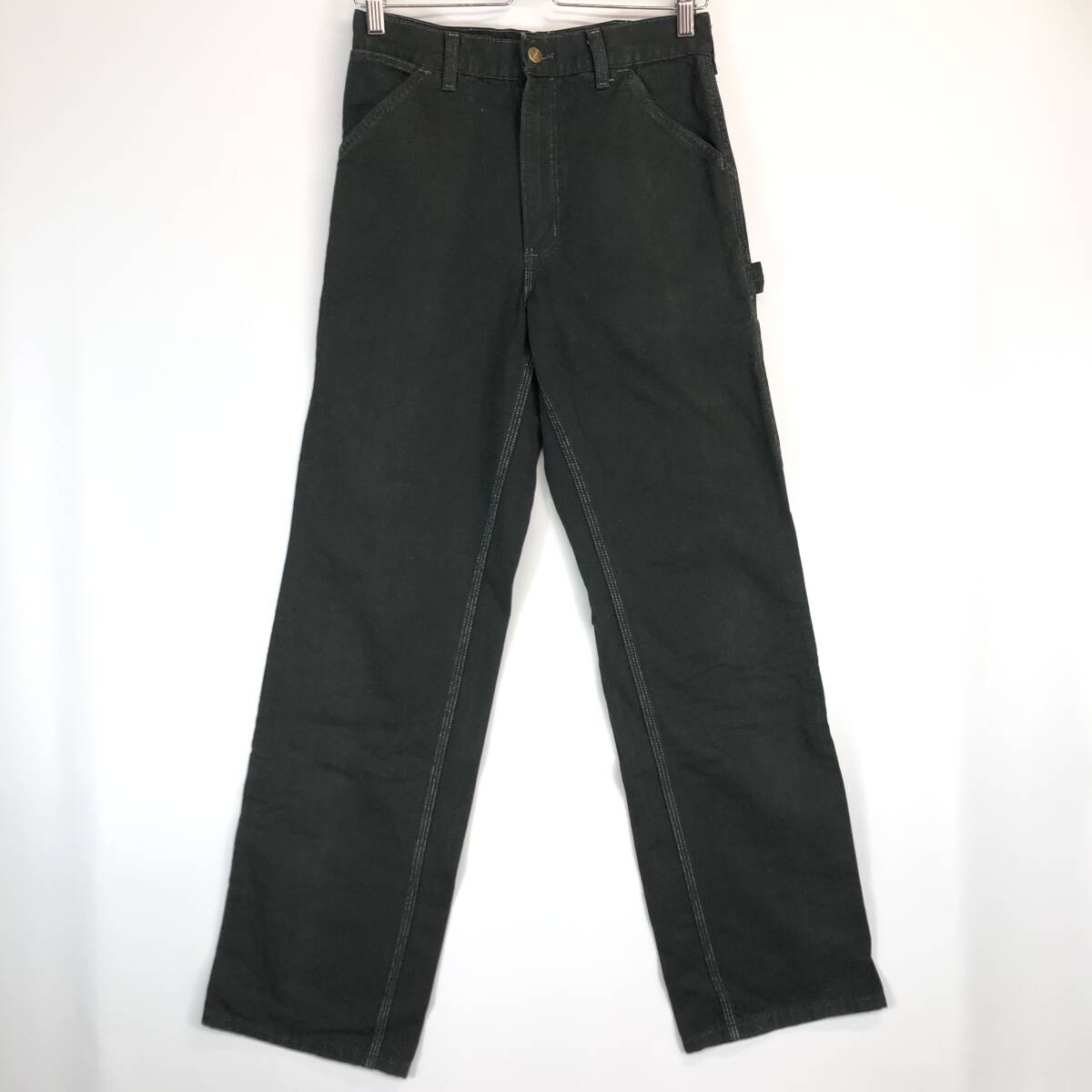 80s 90s カーハート Carhartt ペインターパンツ 後染めブラック 80s 90s カーハート Carhartt ペインターパンツ 後染めブラック