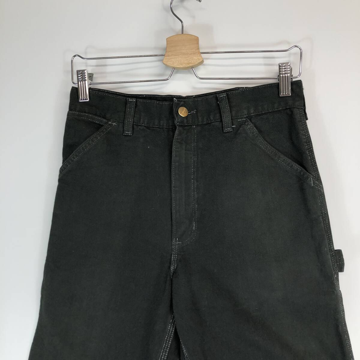 80s 90s カーハート Carhartt ペインターパンツ 後染めブラック 80s 90s カーハート Carhartt ペインターパンツ 後染めブラック