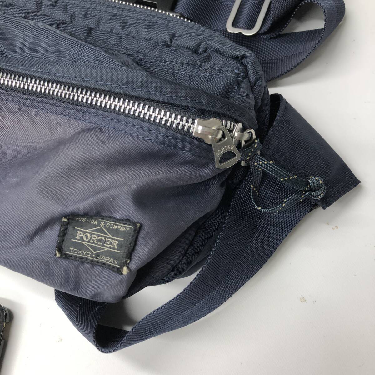 ポーター PORTER 吉田カバン ウエストバッグ ネイビー ナイロン ポーター PORTER 吉田カバン ウエストバッグ ネイビー ナイロン