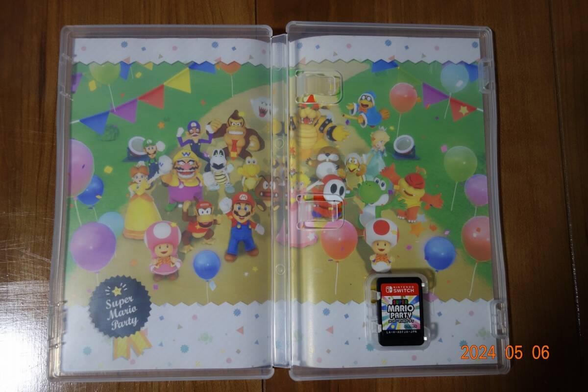 ★1円スタート・ゆうパケットポスト送料無料★ Nintendo SWITCH「マリオパーティ」中古の画像3