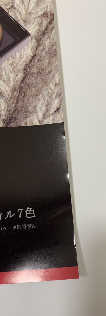 ★長谷川潤 資生堂 マキアージュ レディにしあがれ B1(103×72.8cm)ポスター 「素肌に見える？実は、ムース生まれのパウダリー 販促 広告_画像5