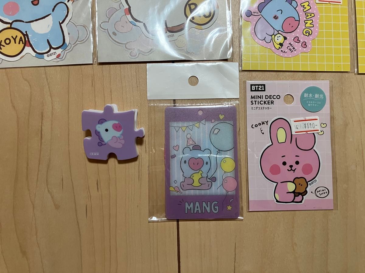 BT21 シール ステッカー セット