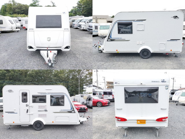 [ various cost komi] repayment with guarantee : camping trailer toligano Emeraude 376VIP1.0... license unnecessary air conditioner FF toilet 