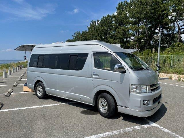 [ various cost komi]:* Osaka used car sale * Heisei era 19 year Toyota Hiace van all in [ camping specification ] equipment * function completion!