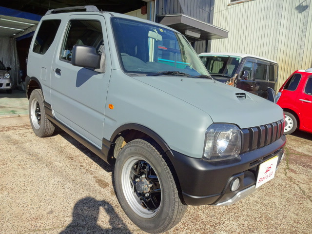 【諸費用コミ】:☆★新潟県発★店舗コメントをご覧ください★☆ 平成18年 ジムニー XC 4WD イーグルグレー オールペン 5_画像の続きは「車両情報」からチェック