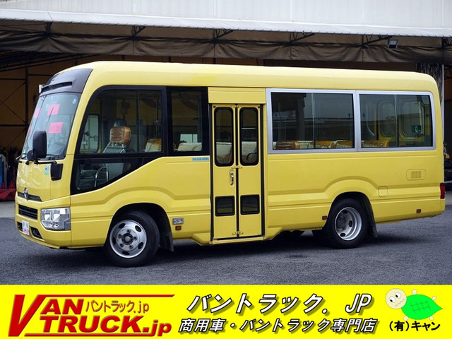  Heisei era 29 year Toyota Coaster child bus adult 3 person child 39 person folding door manual do Aria . sound door vinyl seat one owner 