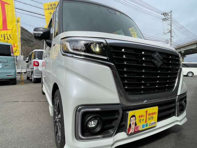 【諸費用コミ】:広島県発☆軽自動車.com福山店☆ スズキ スペーシアカスタム ハイブリッド(HYBRID) XSターボ フルセグ_画像の続きは「車両情報」からチェック