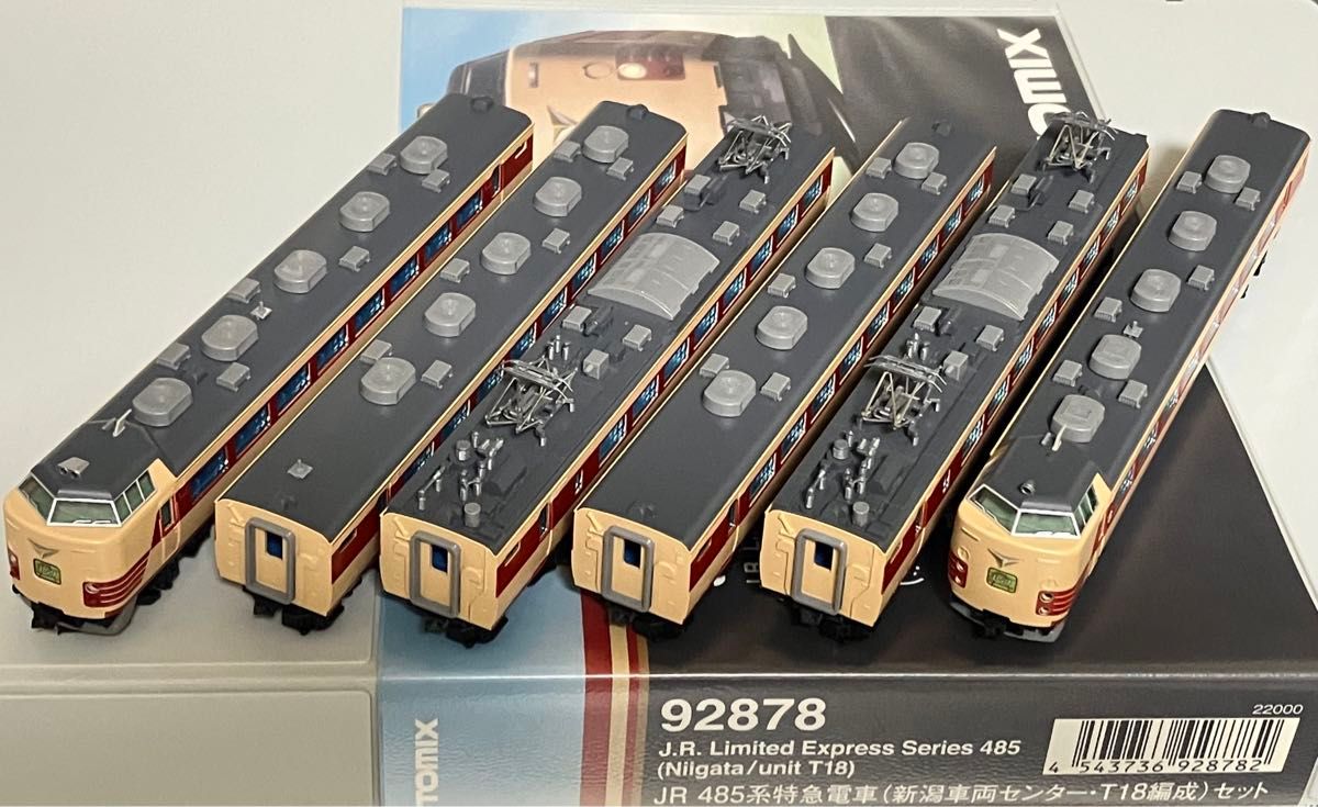 TOMIX 92878 JR 485系特急電車(新潟車両センター・T18編成 TOMIX 92878 JR 485系特急電車(新潟車両センター・T18編成