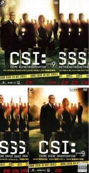 ケース無::bs::CSI:科学捜査班 シーズン9 SEASON 全8枚 第1話～第24話 最終 レンタル落ち 全巻セット 中古 DVD_画像1