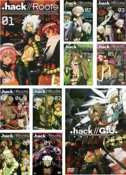 ケース無::【ご奉仕価格】.hack//Roots 全10枚 TV版 全9巻 + G.U. TRILOGY レンタル落ち 全巻セット 中古 DVD_画像1