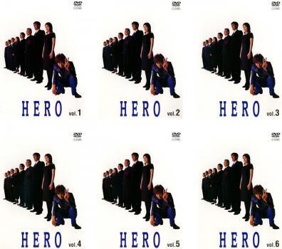 【ご奉仕価格】bs::HERO 全6枚 001～011 最終話 レンタル落ち 全巻セット 中古 DVD_画像1