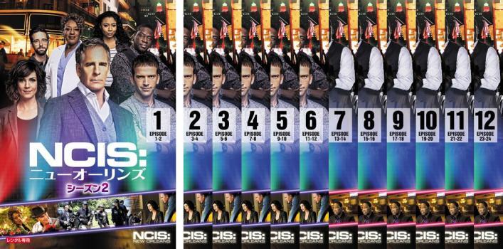 ケース無::bs::NCIS ニューオーリンズ シーズン2 全12枚 第1話～第24話 最終 レンタル落ち 全巻セット 中古 DVD_画像1