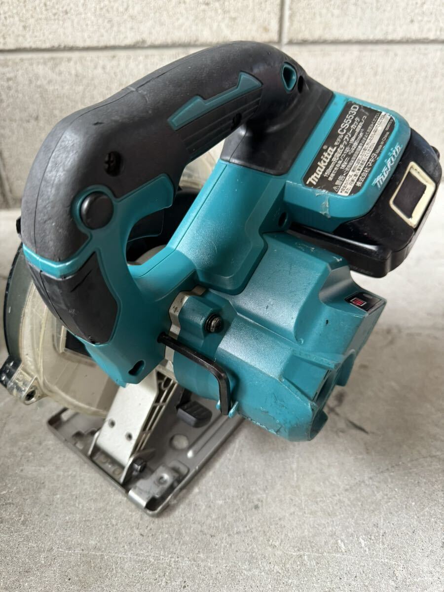 21 マキタ　150mm 充電式チップソーカッタ　CS553D makita_画像4