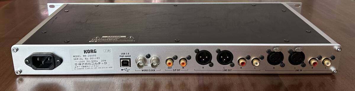 KORG MR2000S DSD 1Bit レコーダー_画像2