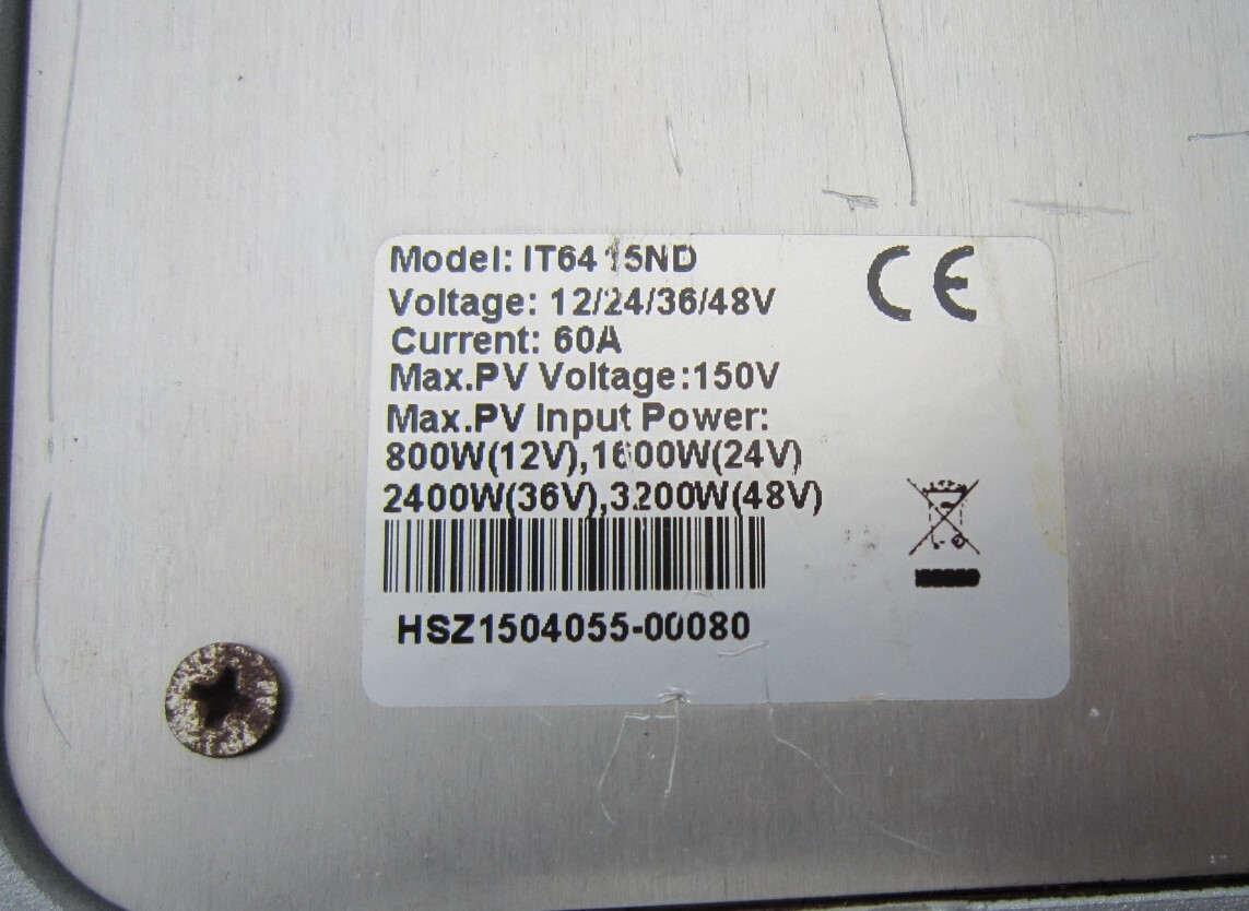 Yahoo!オークション - MPPT ソーラーチャージコントローラー 48V Yahoo!オークション - MPPT ソーラーチャージコントローラー 48V
