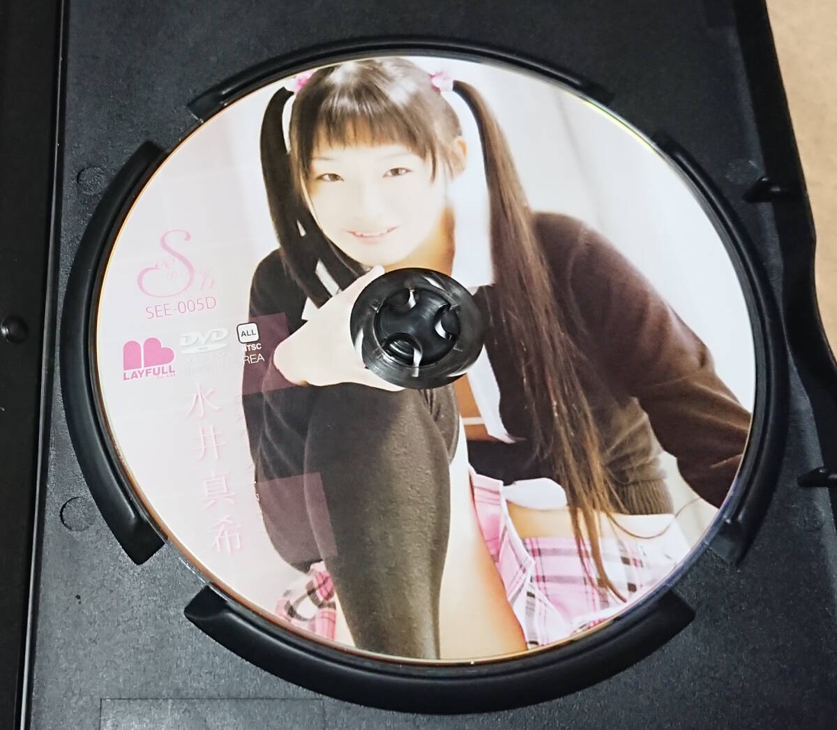 匿名配送　イメージDVD　水井真希　SEE-THROUGH vol.2　レイフル_画像3