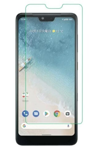 【２点】　Android One S8 強化ガラス 画面保護フィルム 保護フィルム アンドロイドワン　＃1/1_画像1