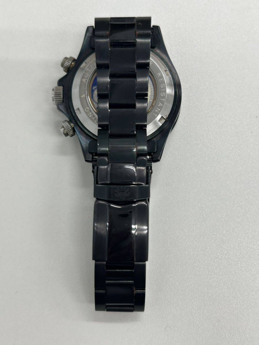 J.HARRISON 腕時計 自動巻き スケルトン JH-002BK AP-P_画像7