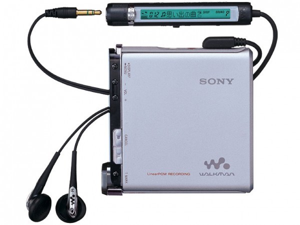 [1 week rental commodity return free shipping ] SONY Hi-MD MZ-RH1 USB connection portable MD MD sound source PC taking . included for 