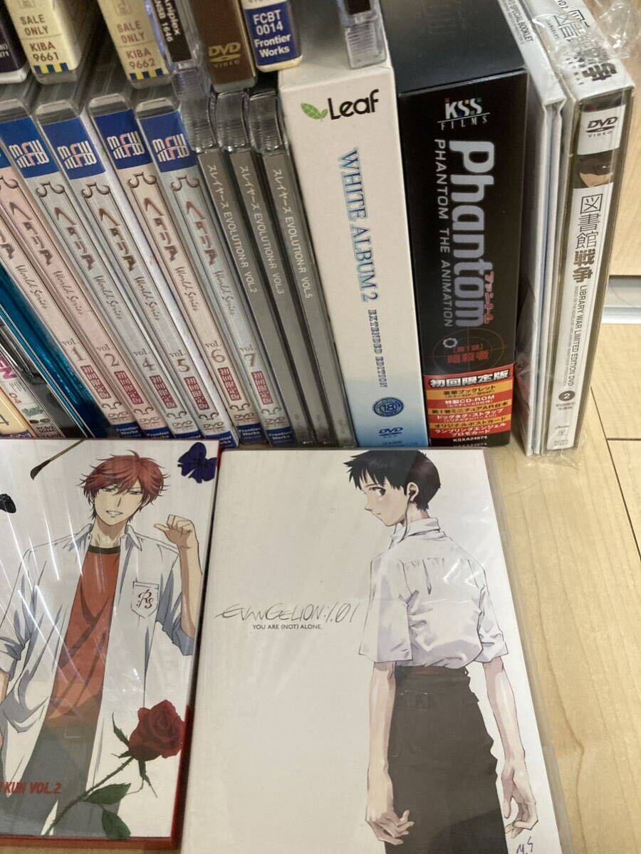 アニメ DVD 70本 化物語 エヴァンゲリオン 絶望先生 黒子のバスケ 僕は友達が少ない ラブライブ アイドルマスター デュラララの画像4
