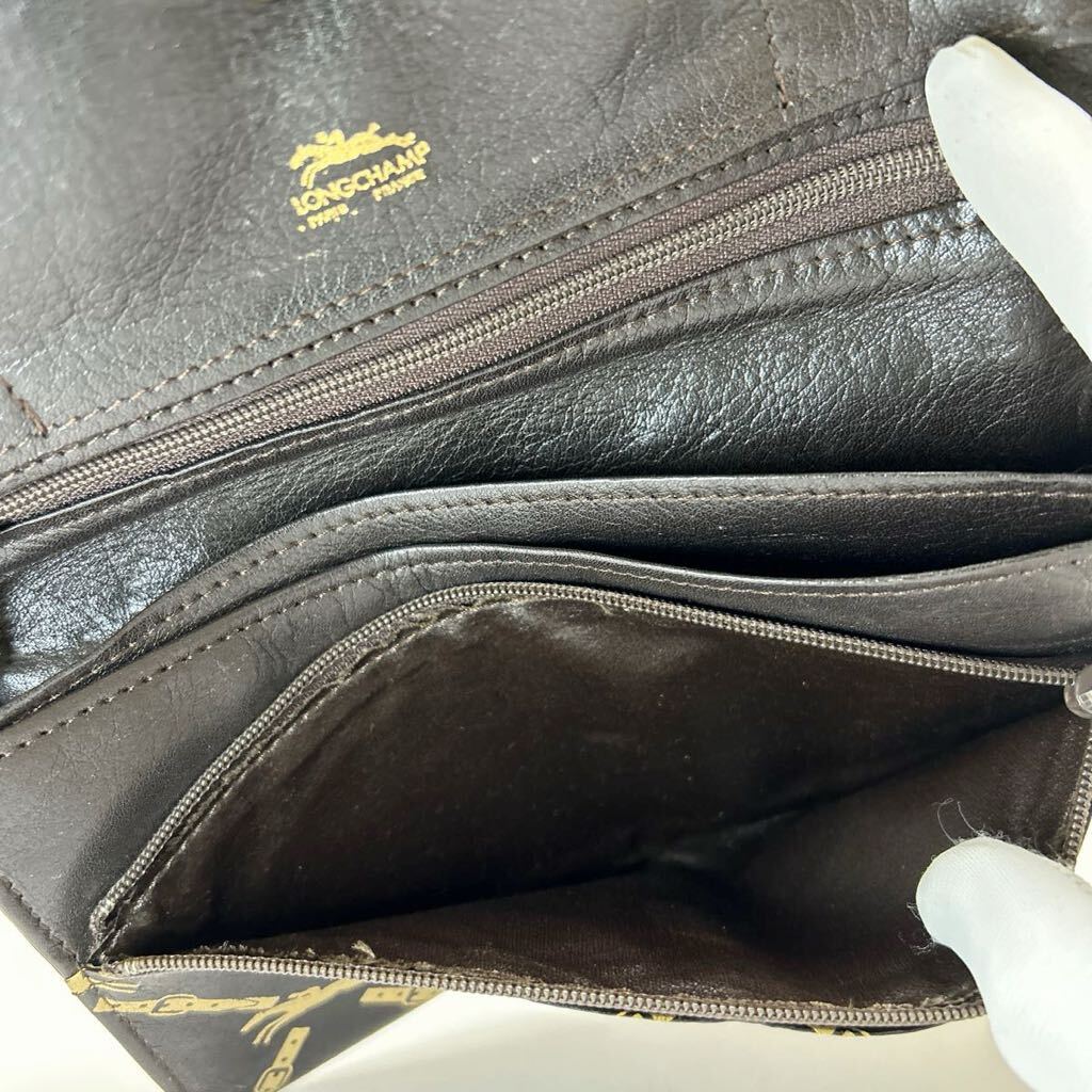LONGCHAMP ロンシャン ロゴ 馬柄 4点セット スリム長財布 LONGCHAMP ロンシャン ロゴ 馬柄 4点セット スリム長財布